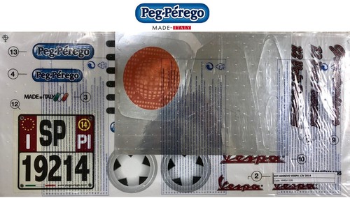 Peg perego adesivi - adesivi, vespa